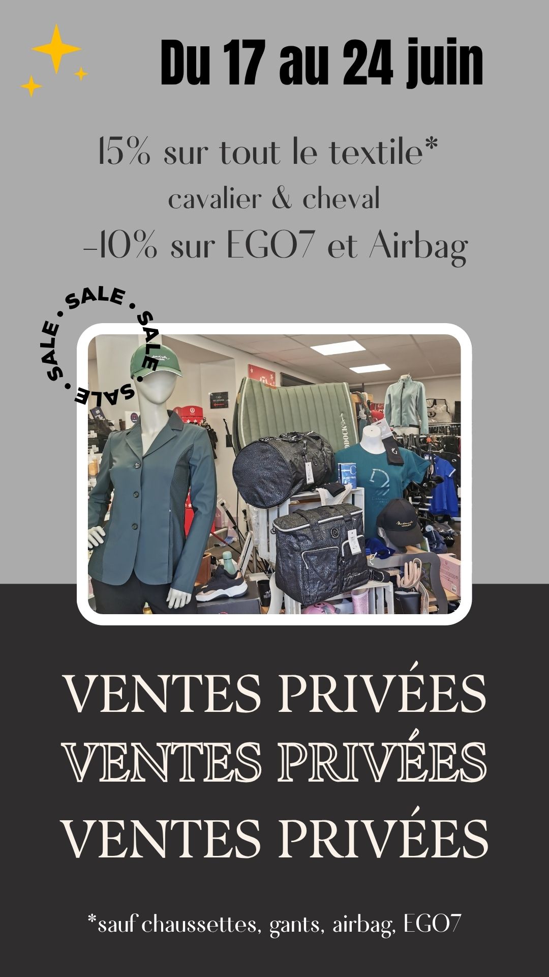 Ventes privées | Sellerie de la Risle Ventes privées